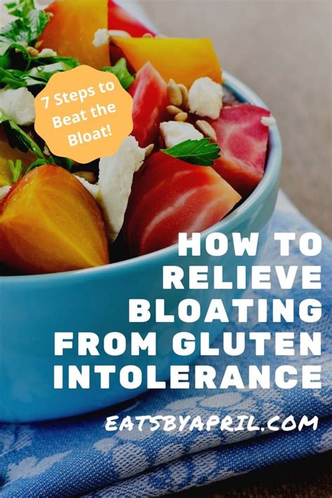 What helps bloating from gluten intolerance